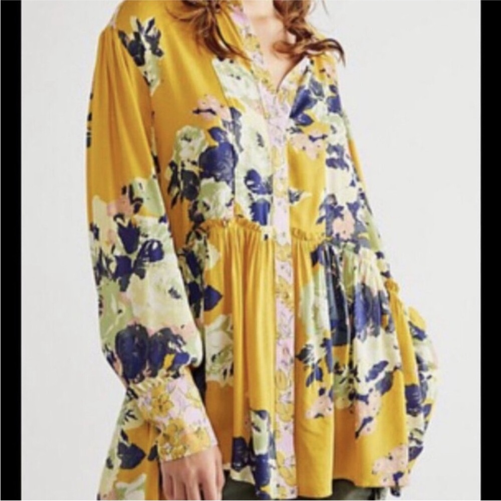 Free People Brunch a Bunch Tunic S